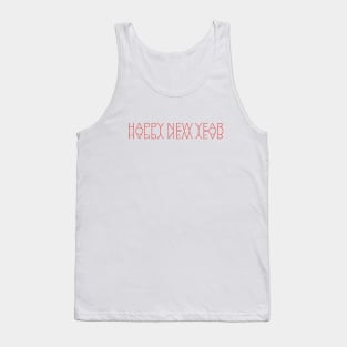 Happy New Year Words Tank Top